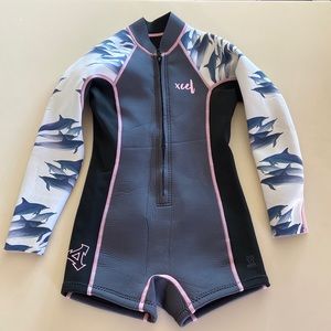 Girls size 8 xcel wetsuit